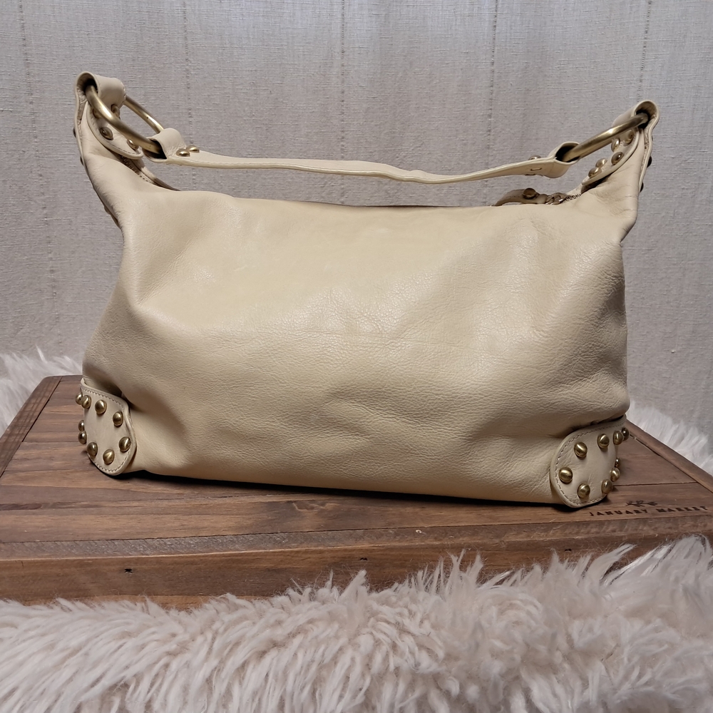 Kooba Cream Leather Hobo Bag - Picture 4 of 7